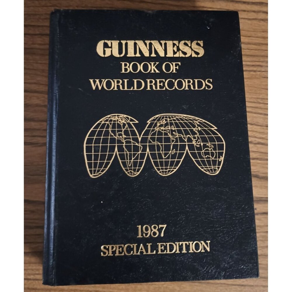 Weigh Guinness Book Of‎ World Records 1987 Special Edition Hardcover